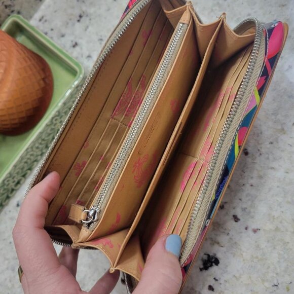 Consuela Maya Tropical Wristlet Wallet - Picture 6 of 7